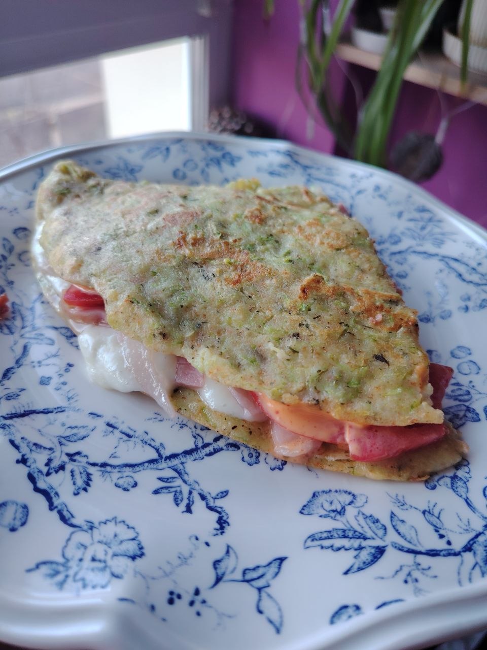 Кабачковая лепешка