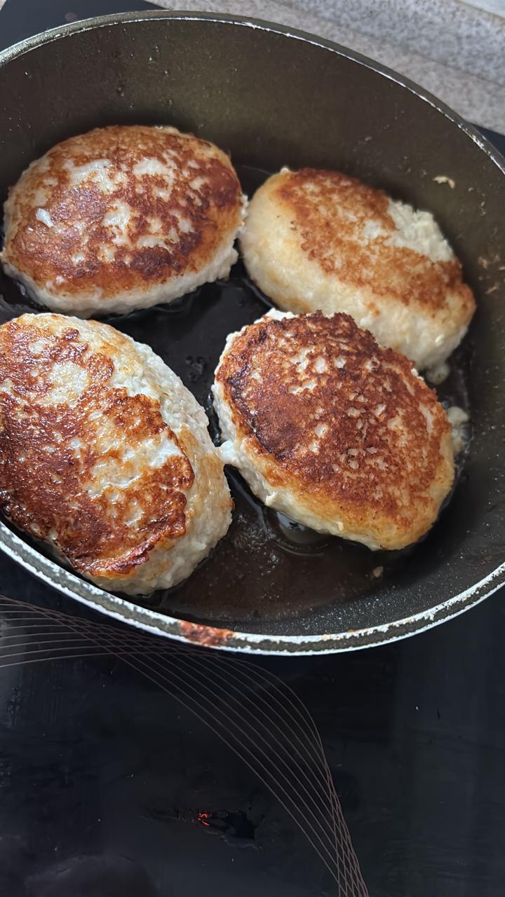 Котлеты из кальмара