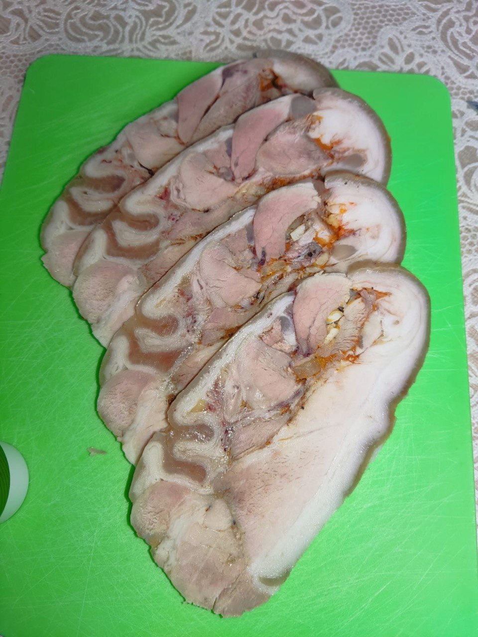 Рулька малосольная