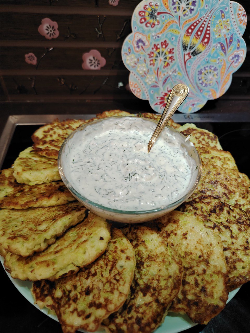 Кабачковые оладьи