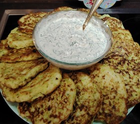 Кабачковые оладьи