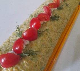 Рулет из кабачков