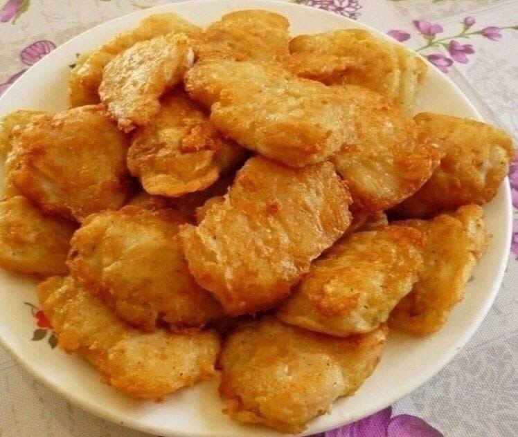 Сочная рыба в сметанном кляре