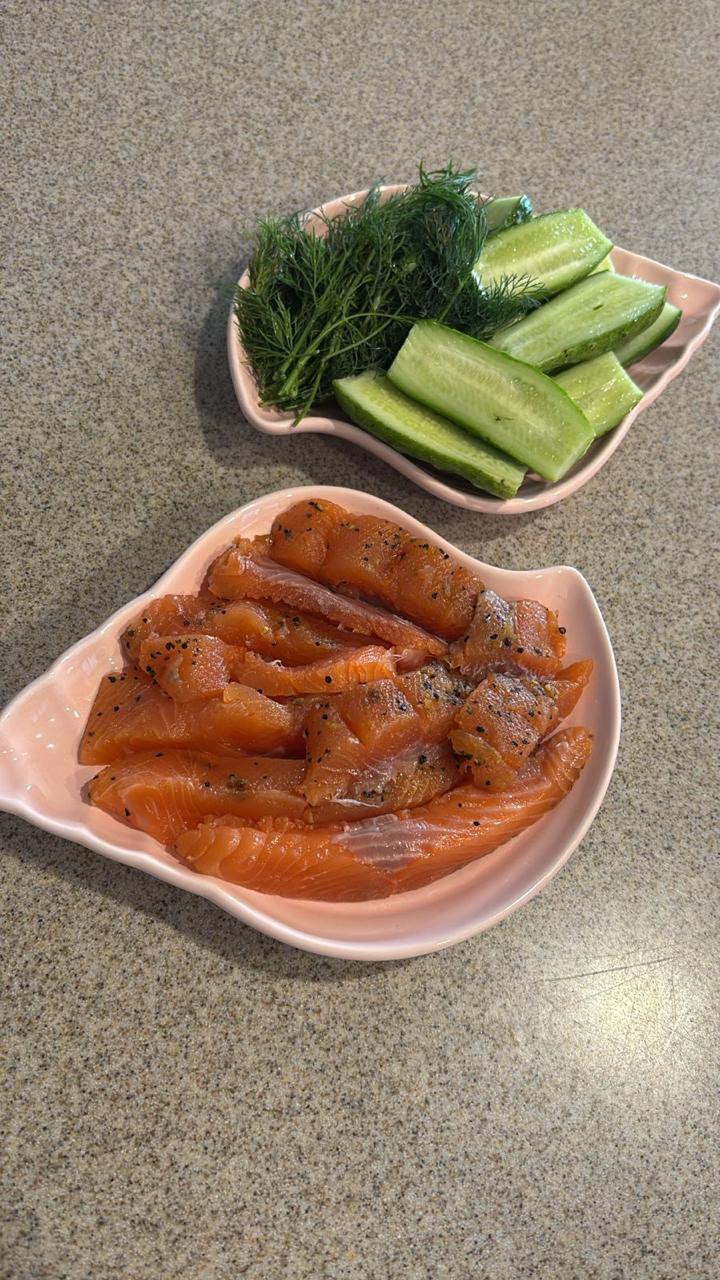 Малосольная горбуша