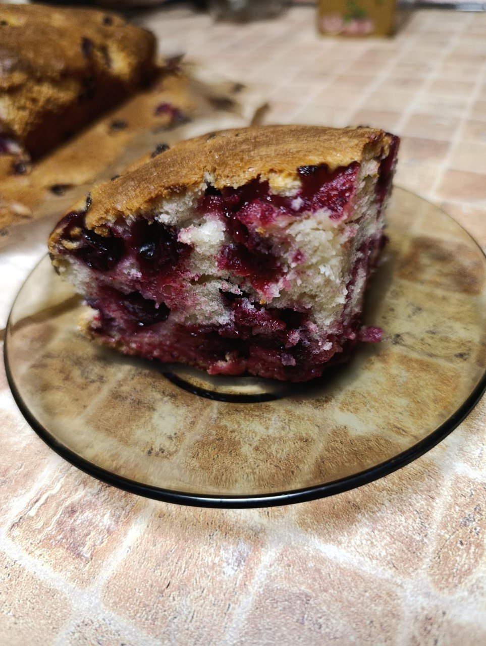 Пирог со смородиной