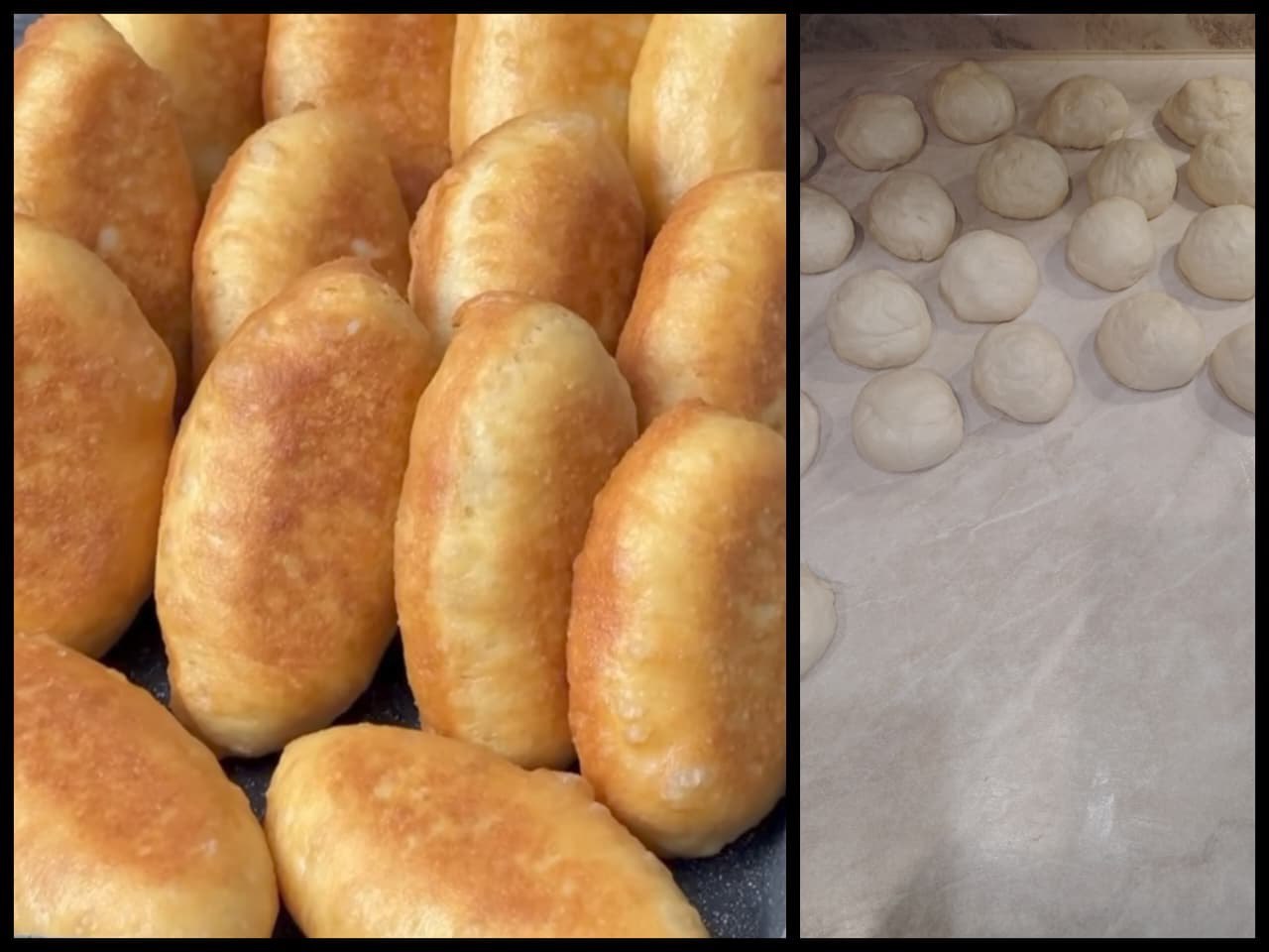 Пирожки с картошкой и капустой