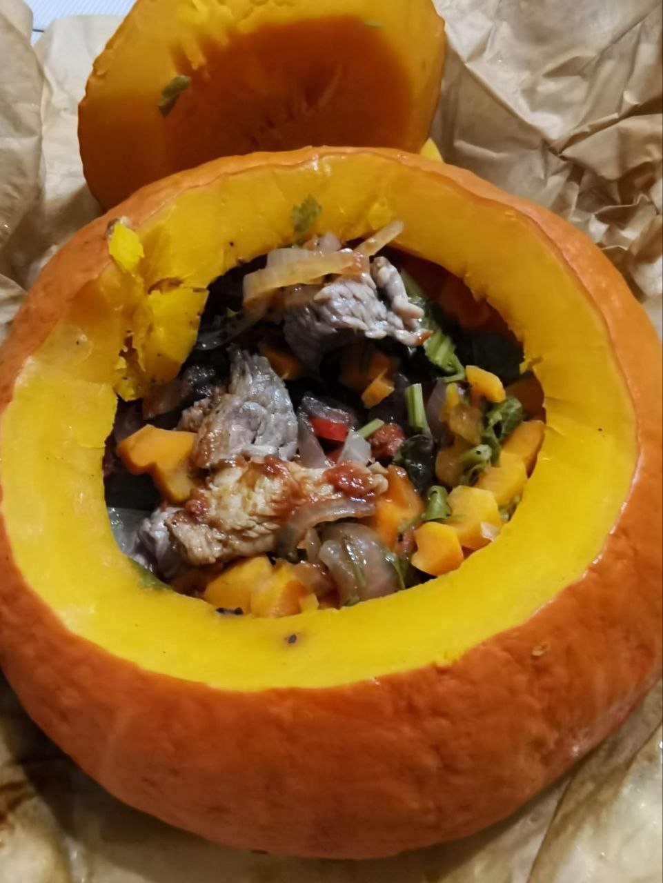 Жаркое в тыкве