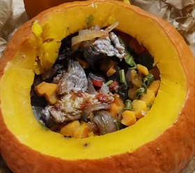 Жаркое в тыкве