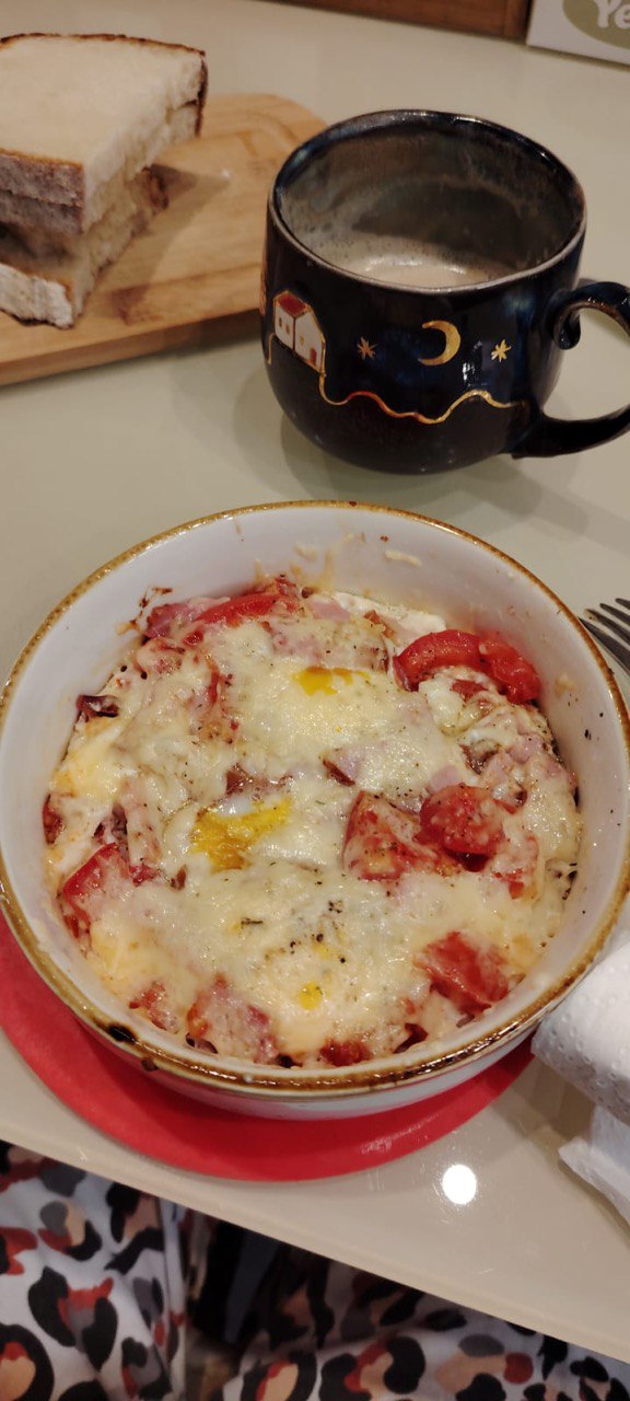 Яичница в духовке