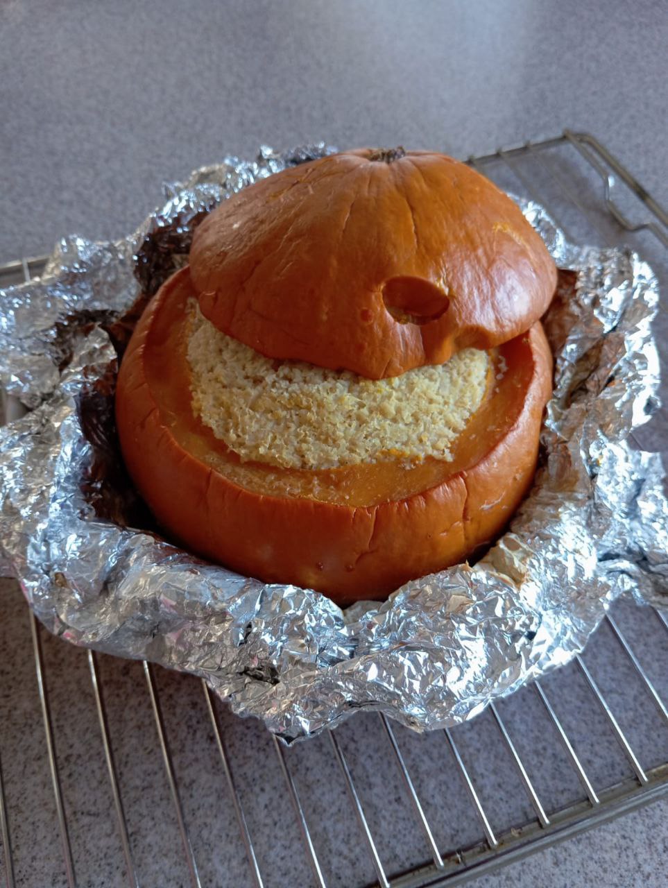 Пшенная каша с тыквой