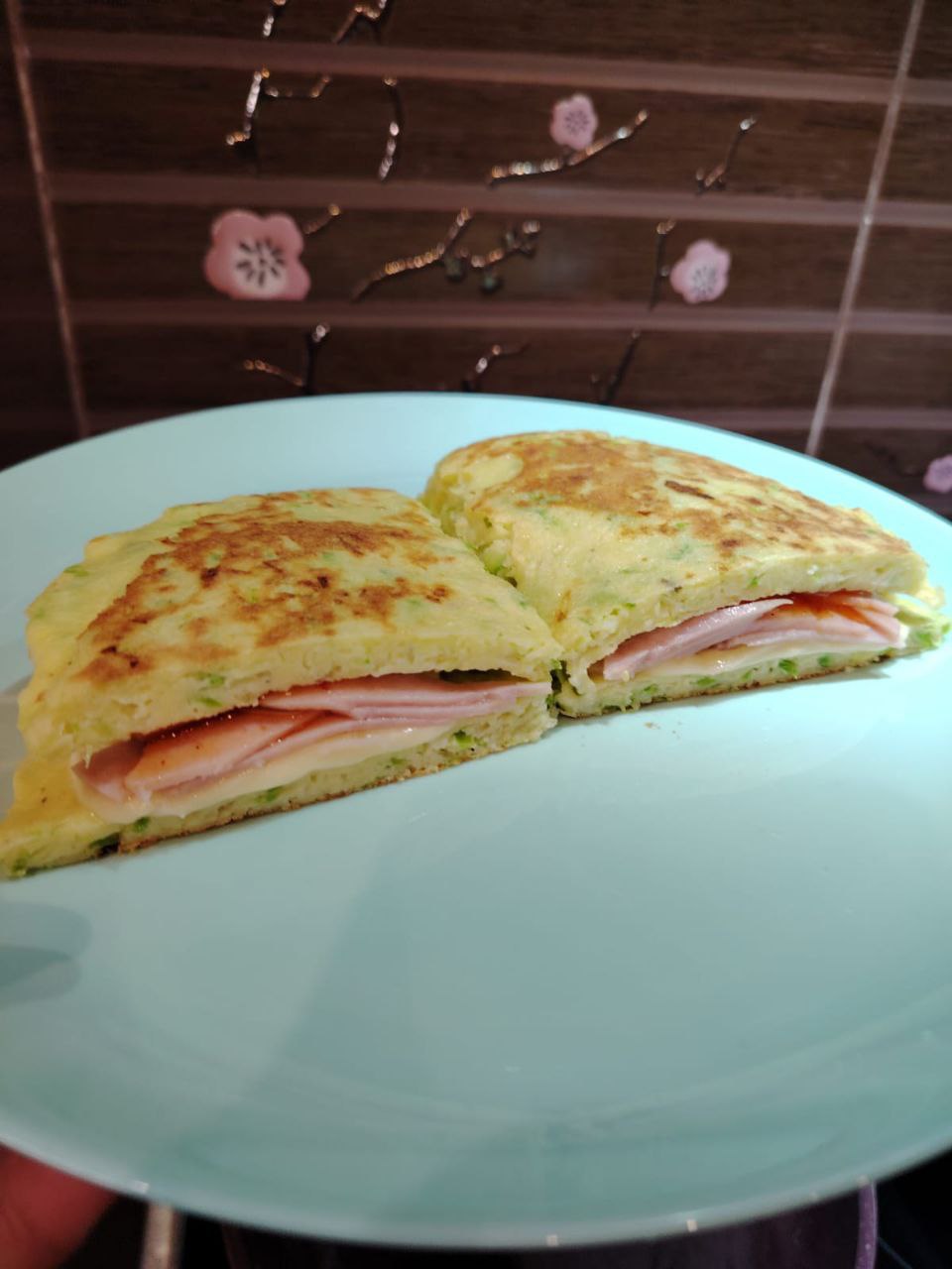 Кабачковые блин с начинкой