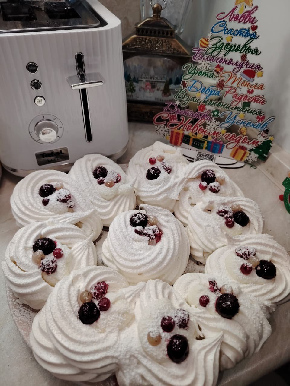 Воздушные пирожные