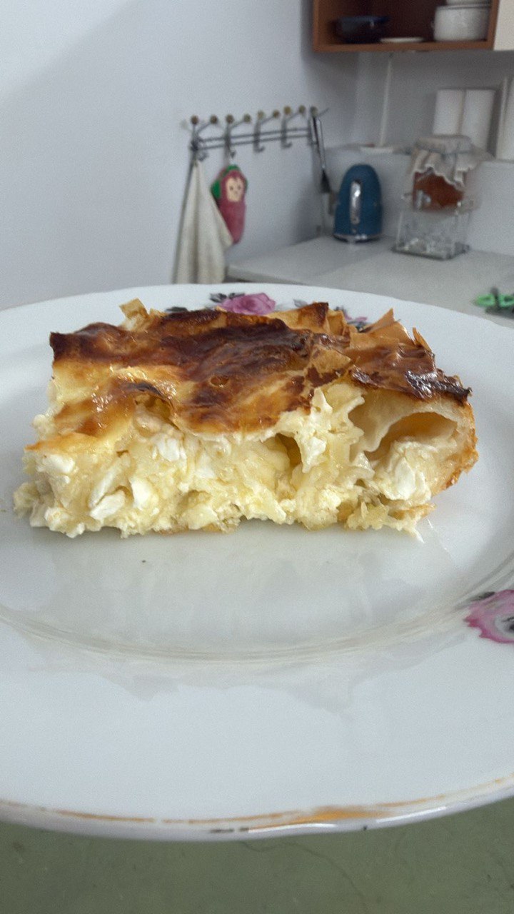 Пирог из тесто Фило