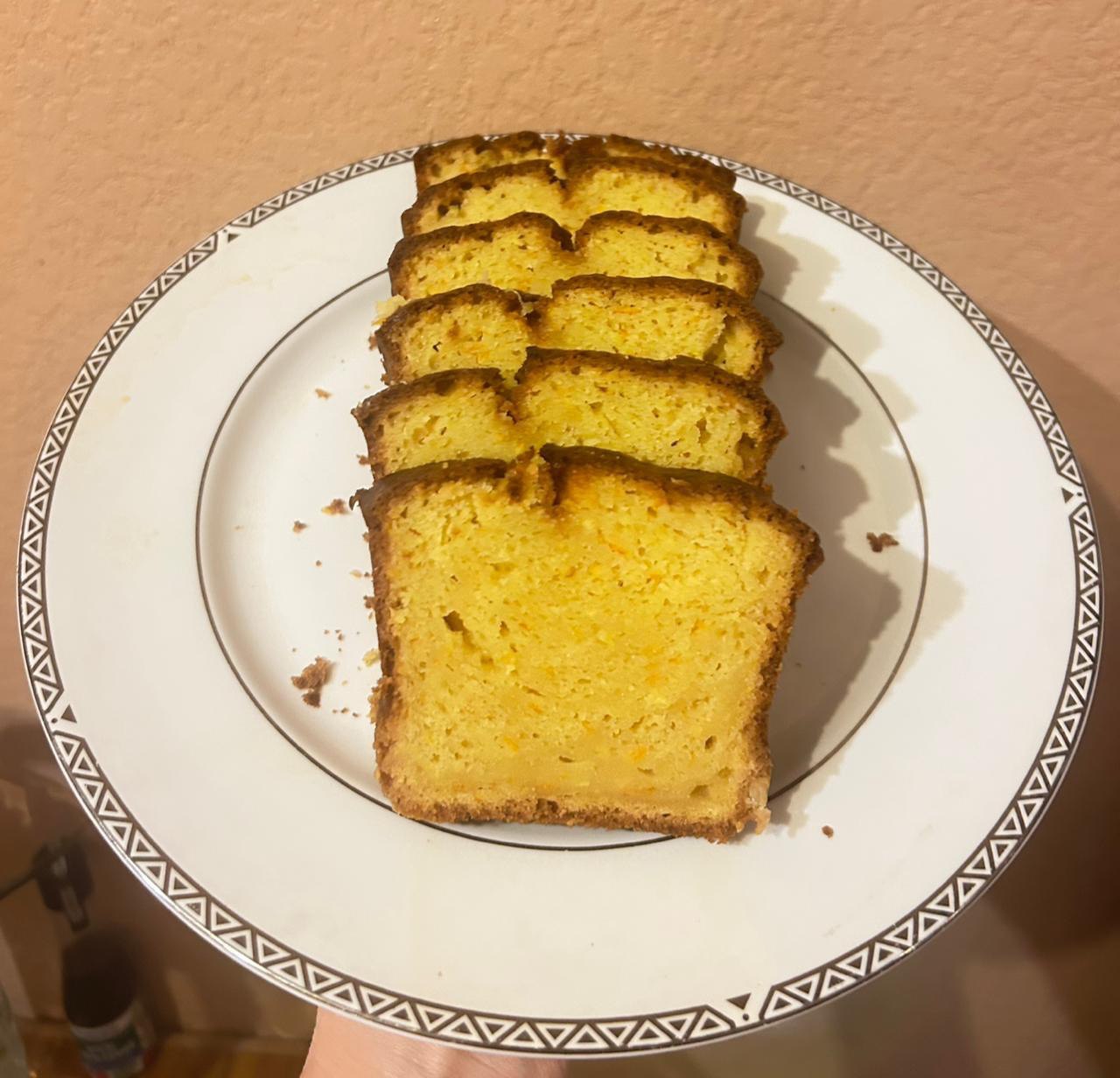 Апельсиновый кекс