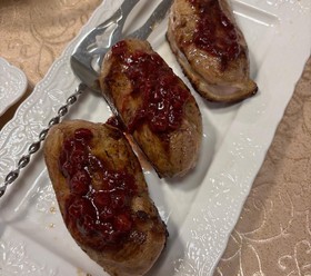 Утиная грудка в апельсиновом соке