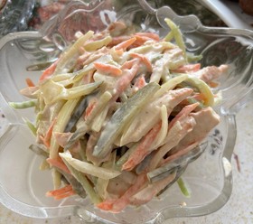 Салат с куриной грудкой