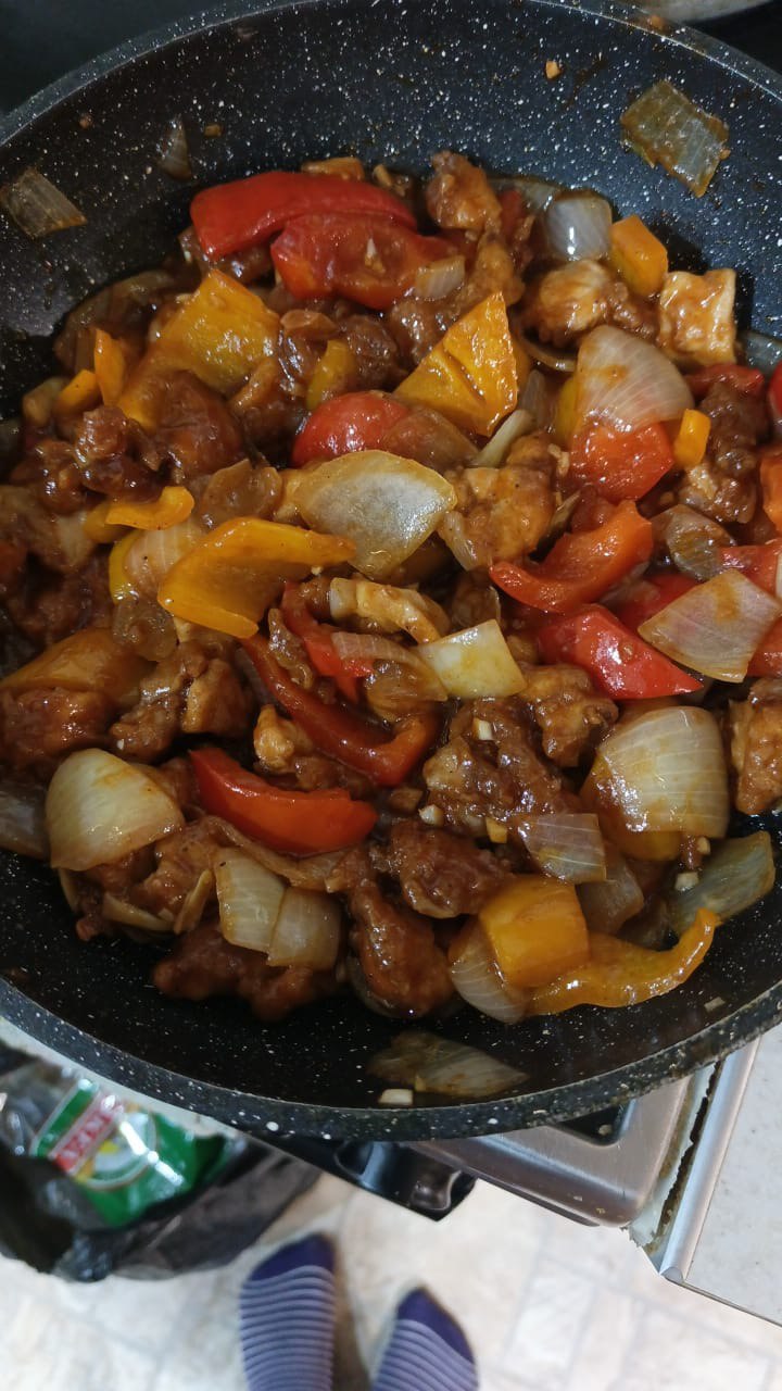 Курица в азиатском стиле