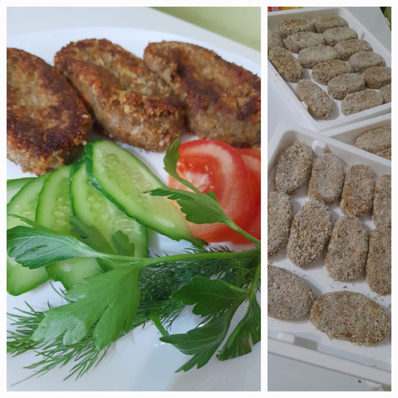 Котлеты из чечевицы