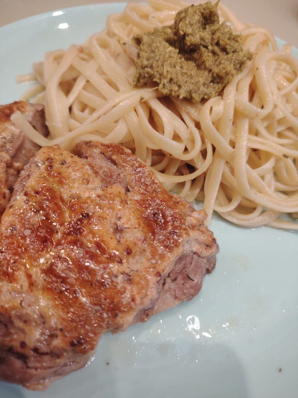 Свиная шея стейки в духовке