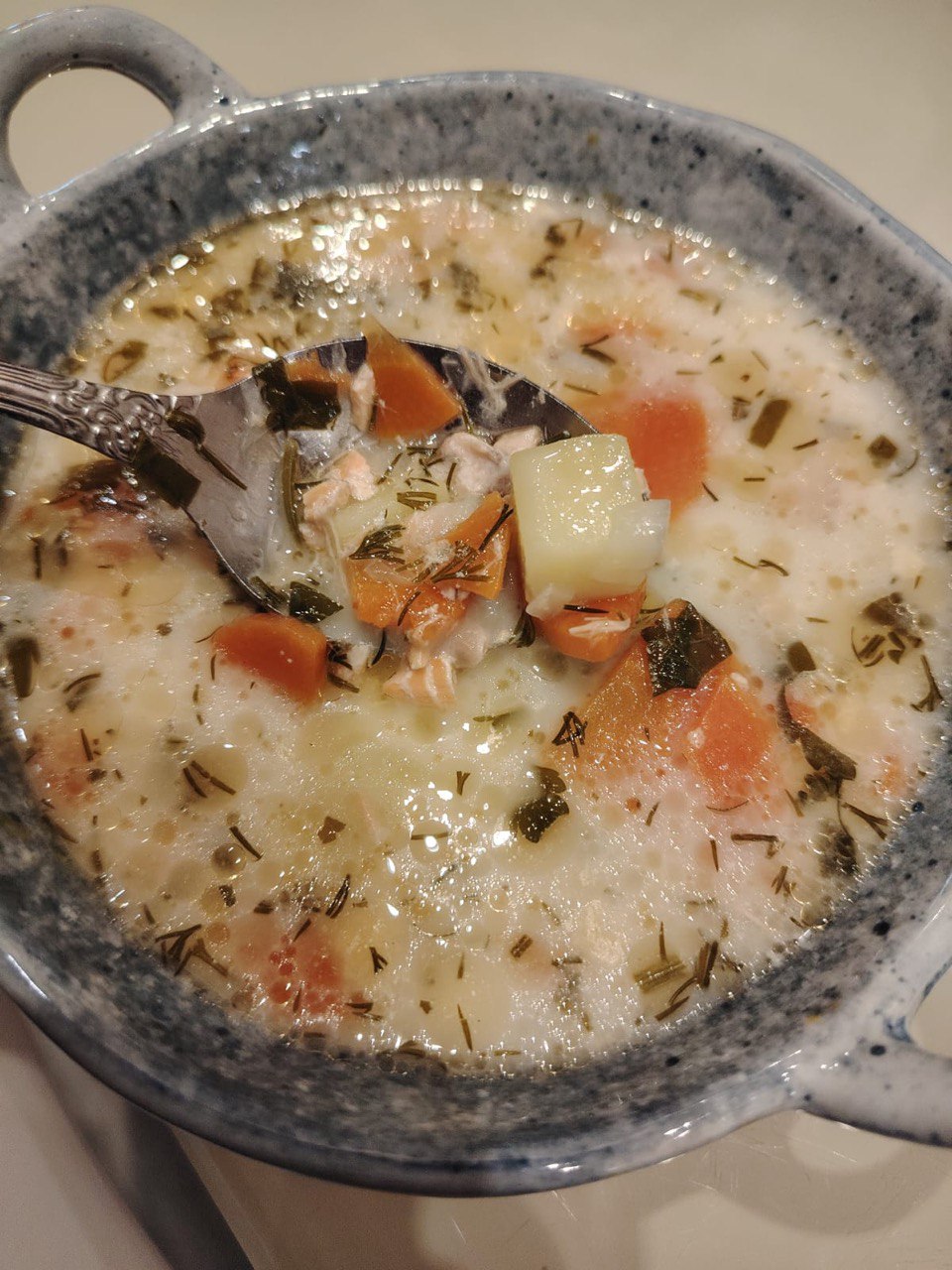 Норвежский сливочный супчик