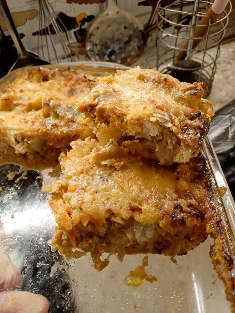 Рыбная запеканка