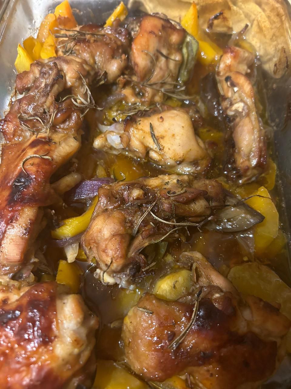 Курица с тыквой