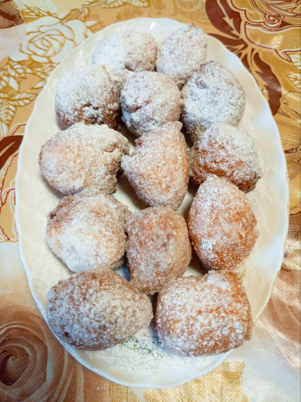 Творожные пончики