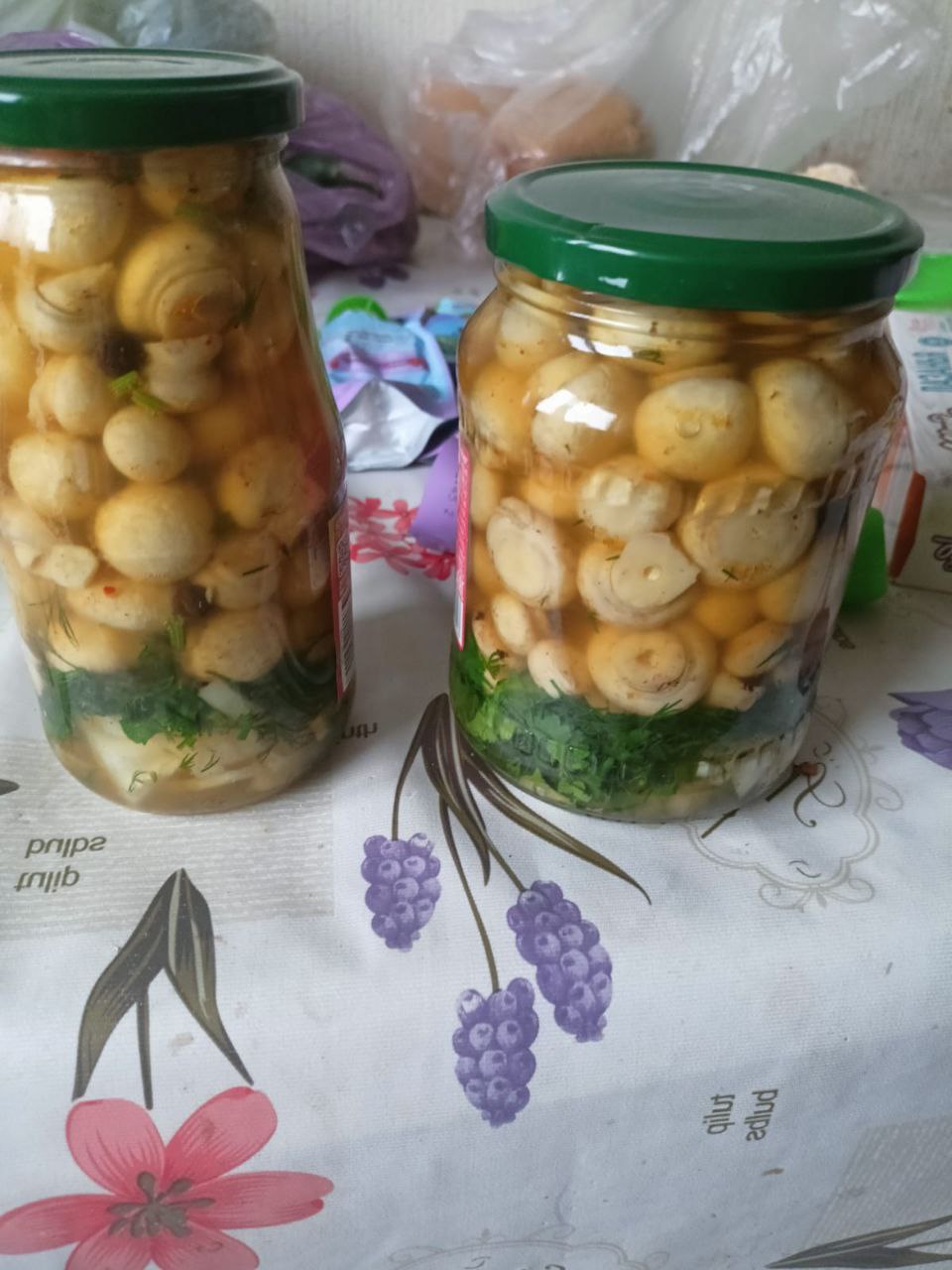 Маринованные грибы