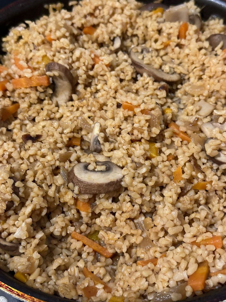 Булгур с овощами