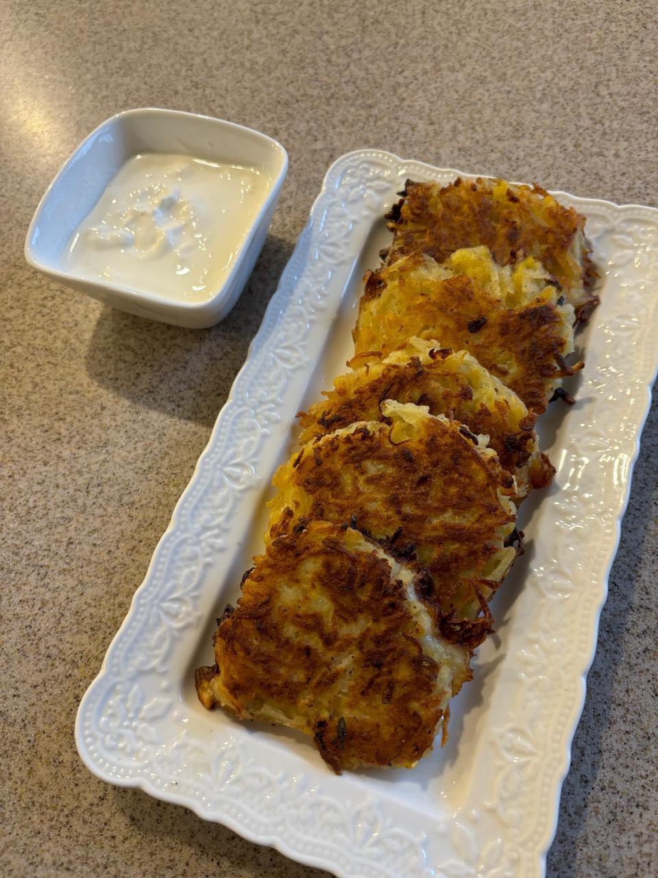 Драники с тыквой