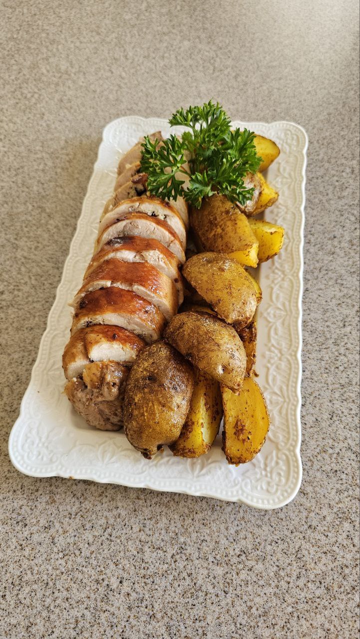 Рулет из индюшки