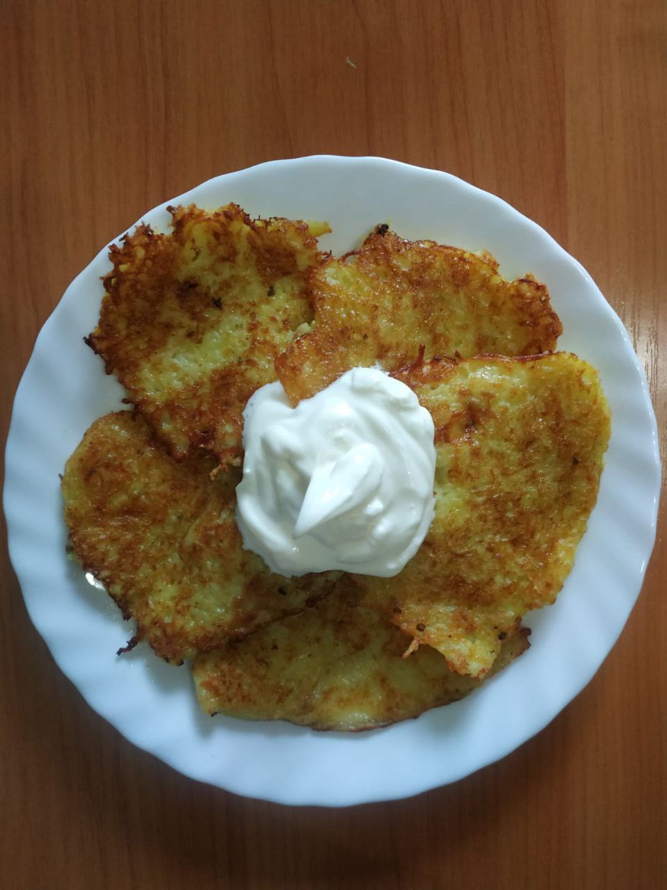 Картофельные оладьи