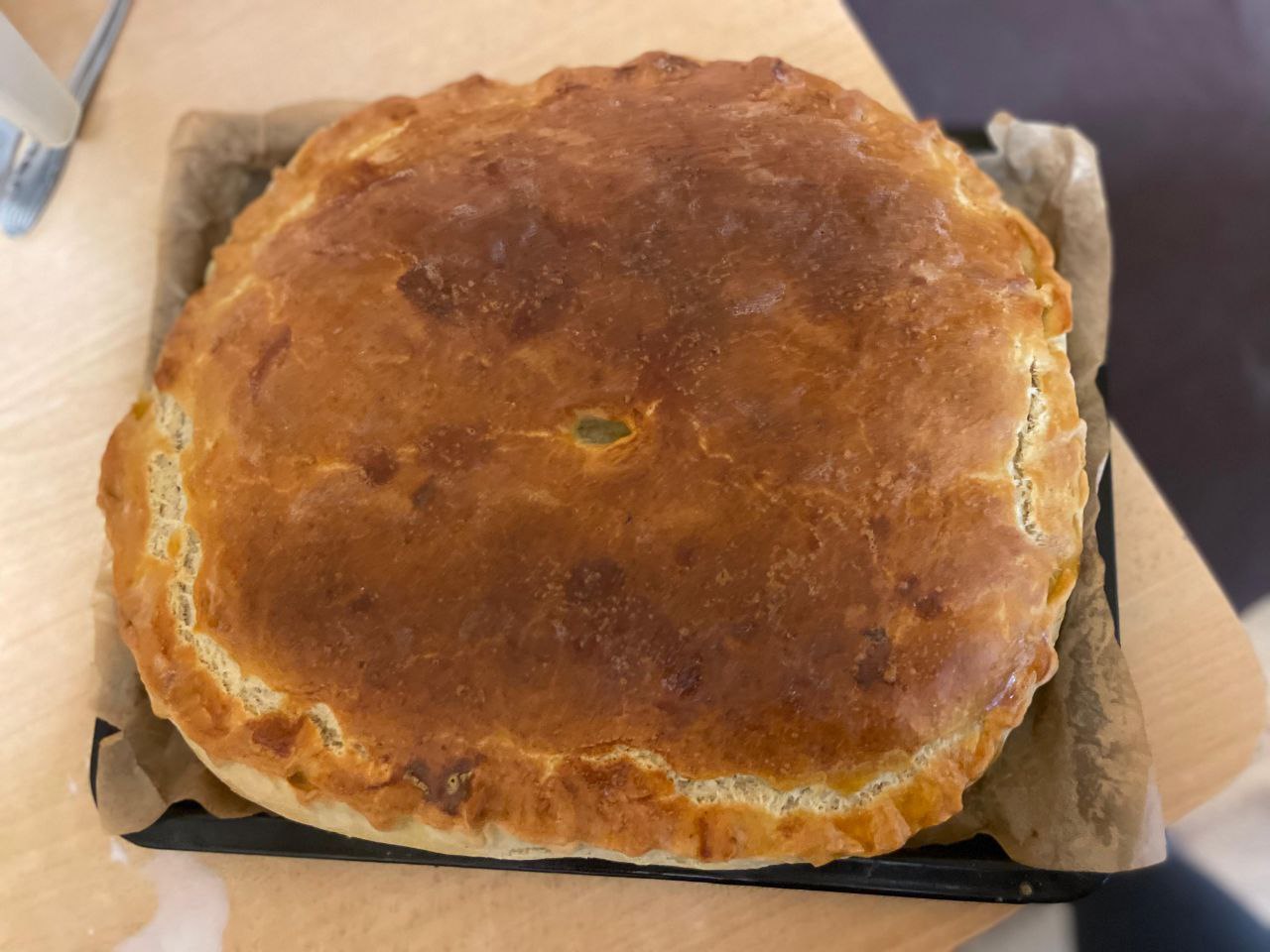 Пирог с рыбой