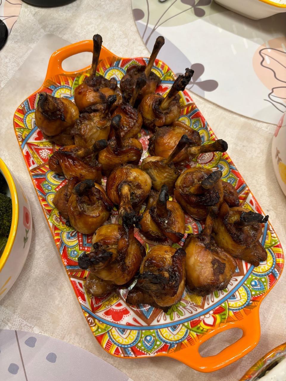 Куриные лолипопсы