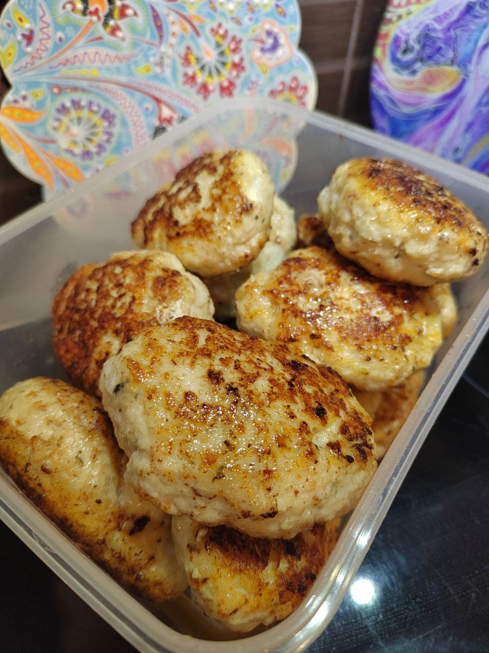 Котлеты из щуки и кальмара