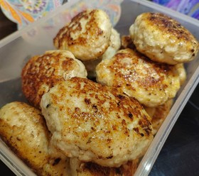 Котлеты из щуки и кальмара