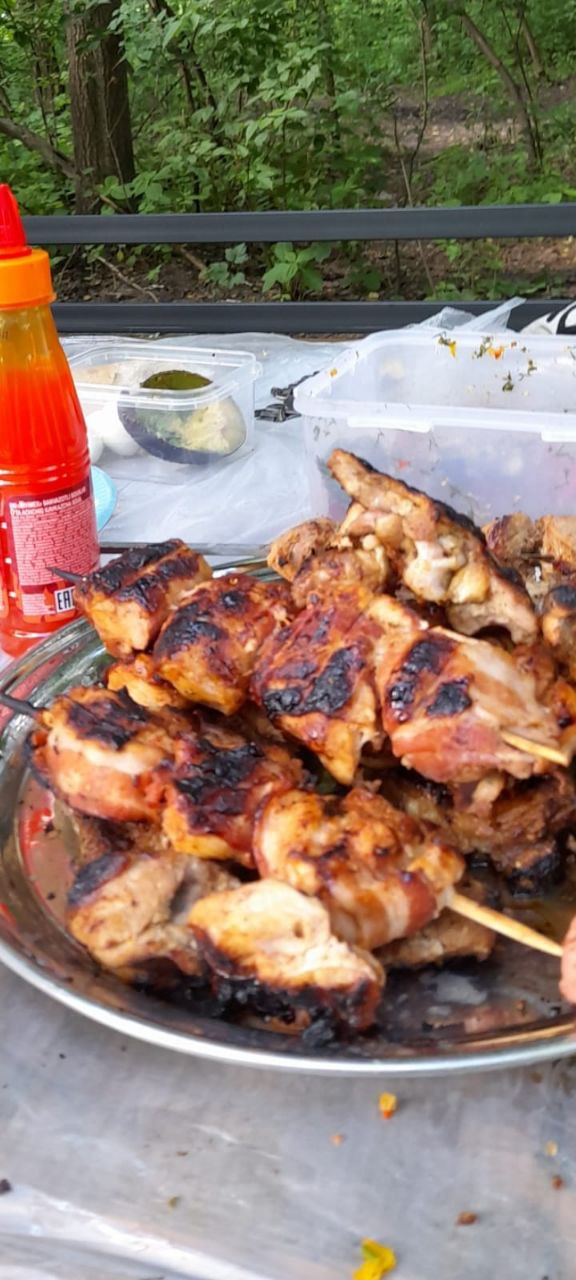 Шашлык из куриной грудки