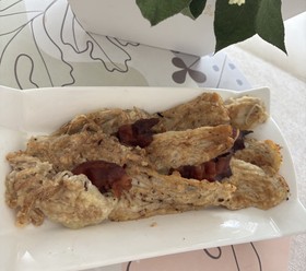 Грибы эноки в кляре