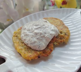 Кабачковые оладушки