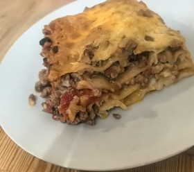 Лазанья с фаршем