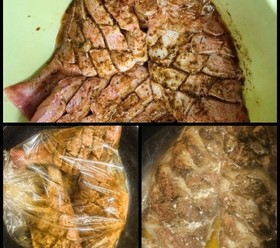 Окунь морской в рукаве