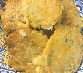 Котлеты овощные из капусты, моркови и лука.